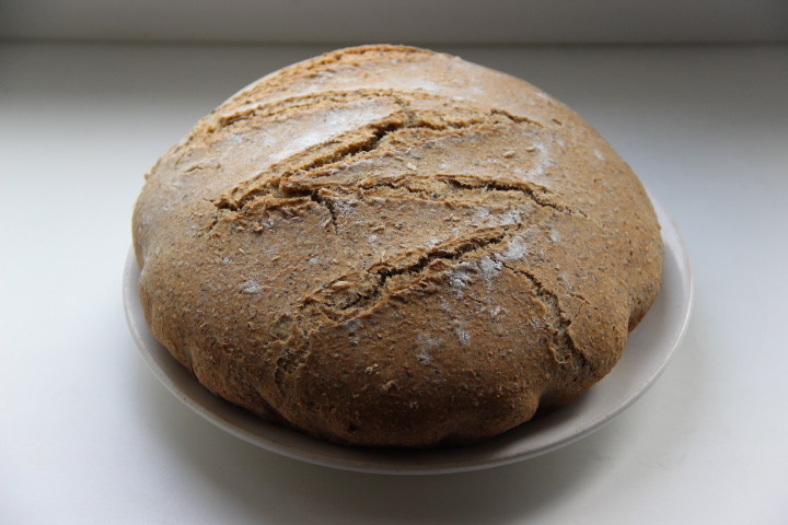 отрубной хлеб в духовке