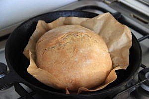 печем хлеб в духовке
