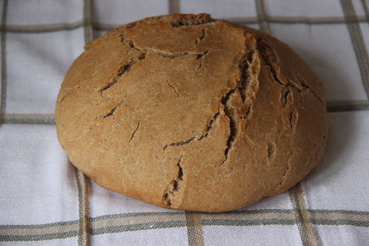 гречневый хлеб на закваске в духовке
