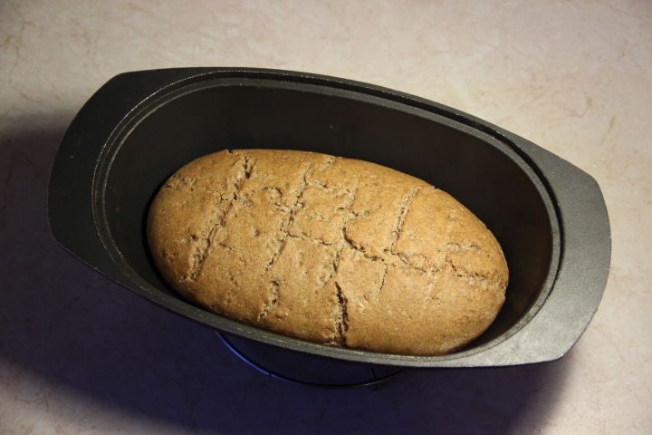 ржаной хлеб на закваске в духовке