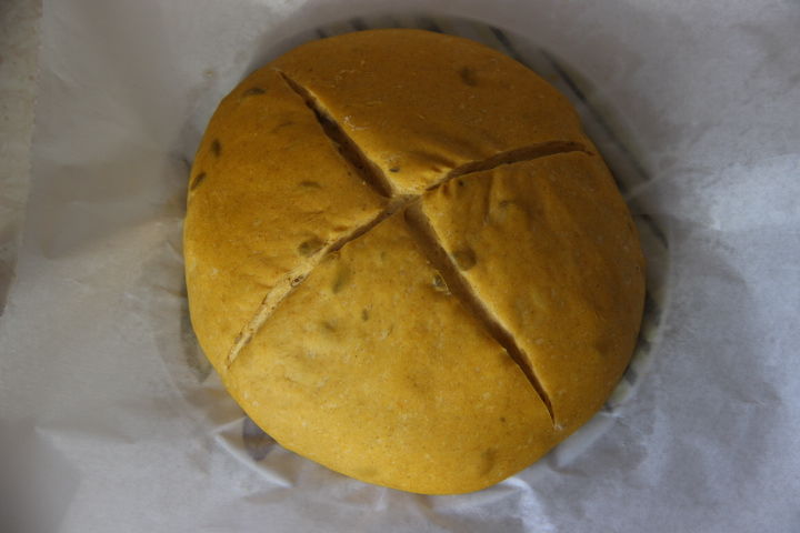 тыквенный хлеб в духовке