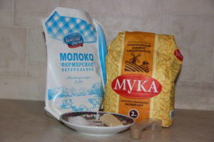 продукты для молочного хлеба в хлебопечке