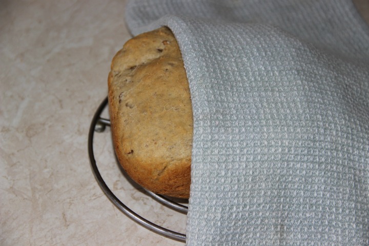 овсяный хлеб с проростками в хлебопечке