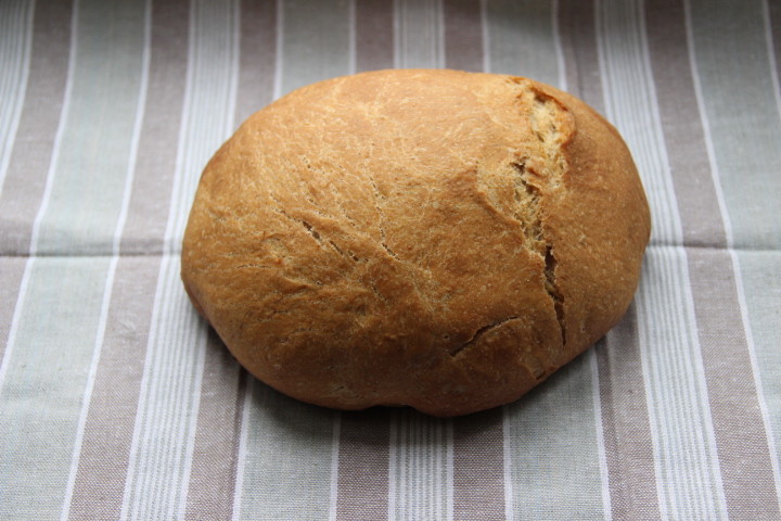 Луковый хлеб в духовке на закваске
