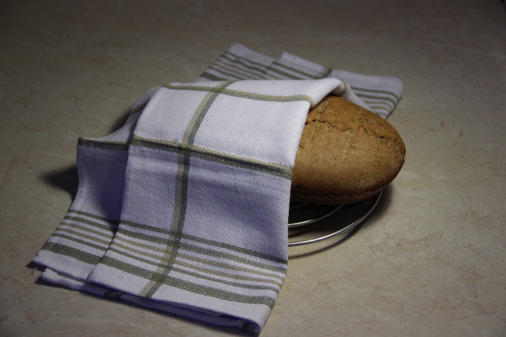 Украинский ржаной хлеб на закваске в духовке