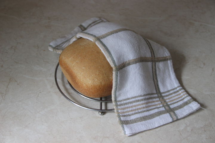 Хлеб из полбяной муки в хлебопечке