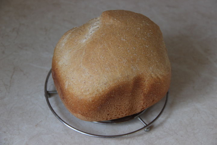 Отрубной хлеб на йогурте в хлебопечке