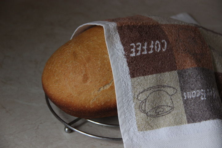 Кефирный хлеб с семолиной в духовке